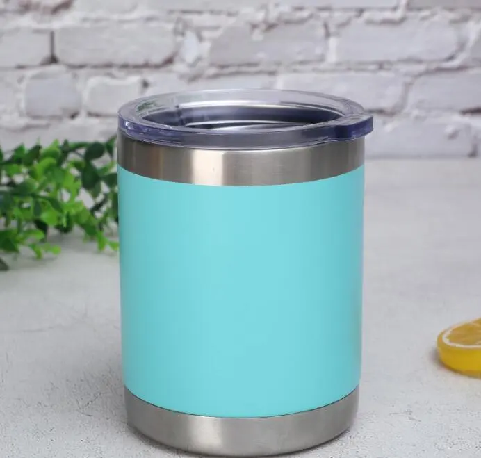 KingLine Xícara de café inoxidável colorida personalizada de venda quente com alça para o inverno 1