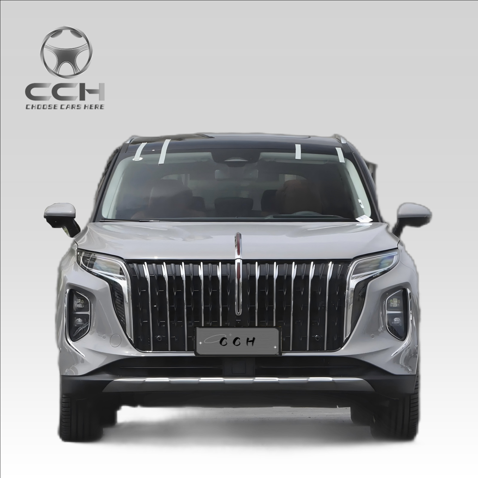 HONGQI HS7 2023 com 2.0T Auto 4WD 7 assentos luxuoso tamanho médio-grande PHEV SUV velocidade máxima 230 km/h veículo para venda de carro novo 3