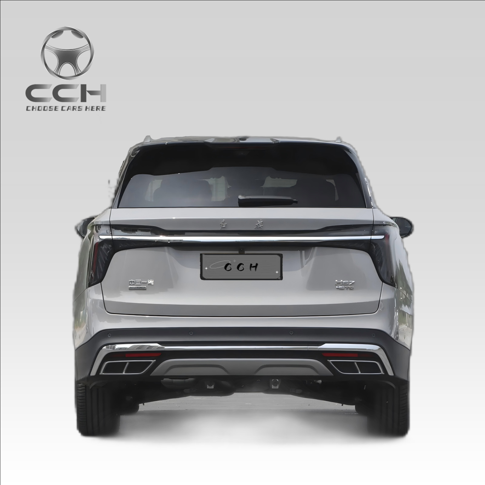 HONGQI HS7 2023 com 2.0T Auto 4WD 7 assentos luxuoso tamanho médio-grande PHEV SUV velocidade máxima 230 km/h veículo para venda de carro novo 6
