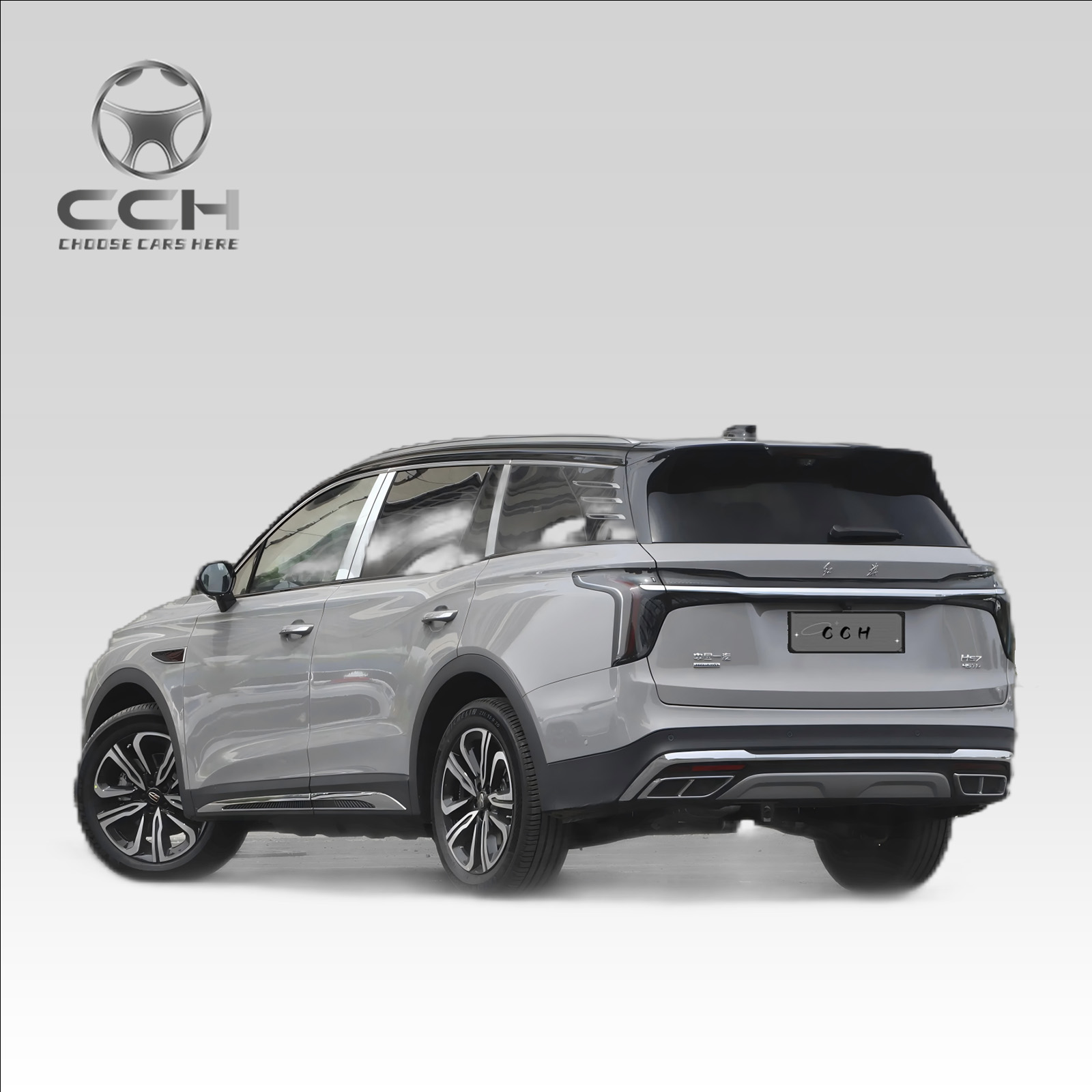 HONGQI HS7 2023 com 2.0T Auto 4WD 7 assentos luxuoso tamanho médio-grande PHEV SUV velocidade máxima 230 km/h veículo para venda de carro novo 7
