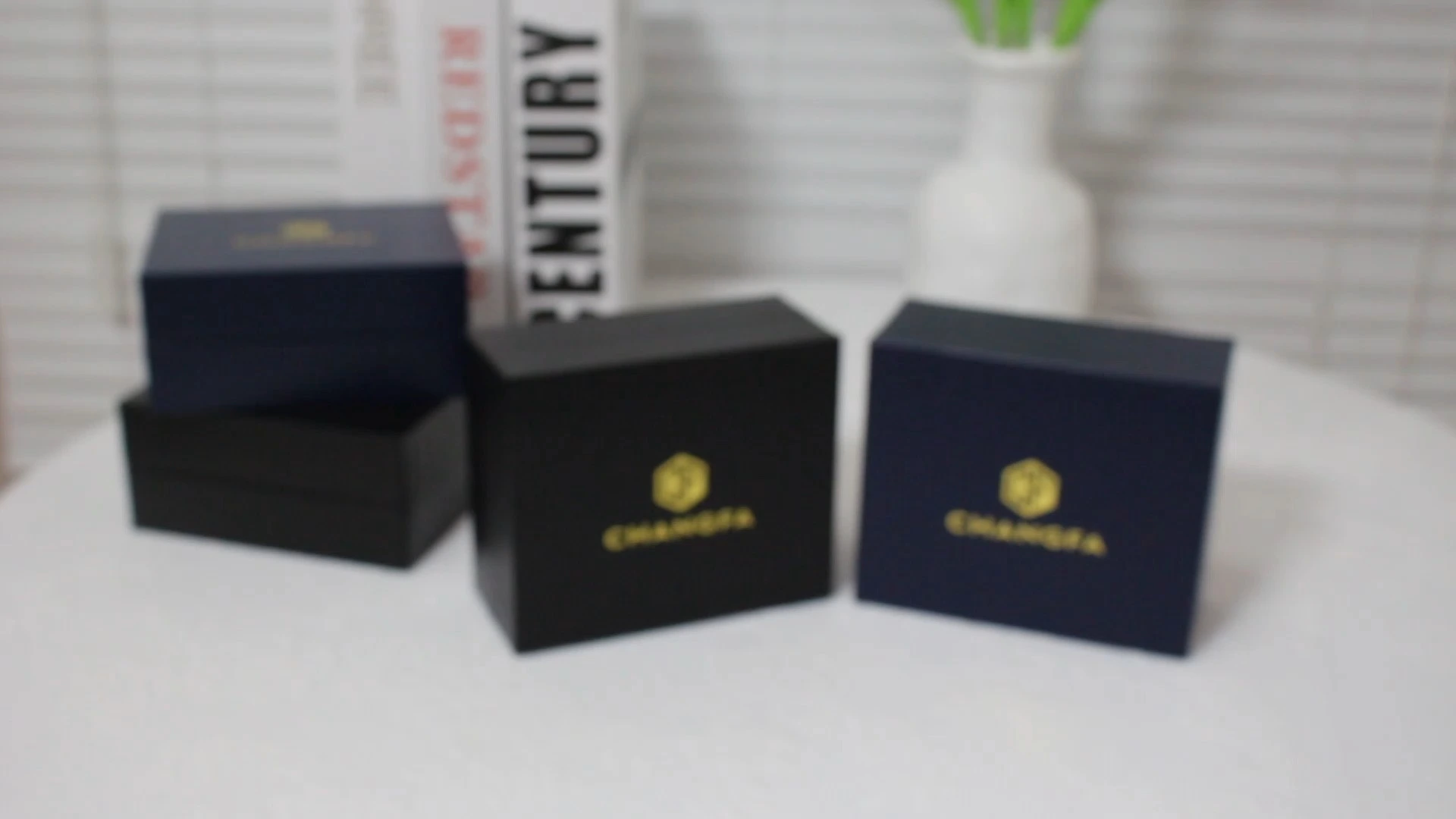 Watch Clamshell Box With EVA Velvet Insert 1