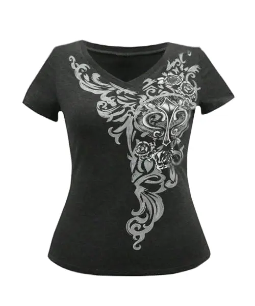 Wholesale Womens White T Shirts by DZX Apparel-1 2