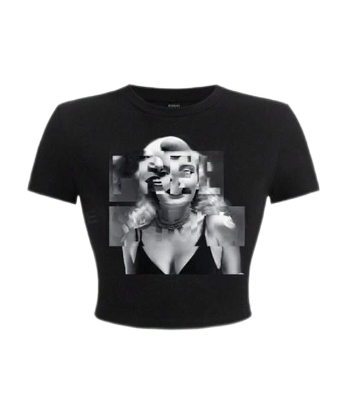 Women's Short and Tight Fit T-shirt for Workouts and Yoga 1