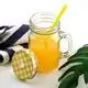 Crystal Houseware Drinking Glass with Lid and Straw Soda Lime Glassfactory 2