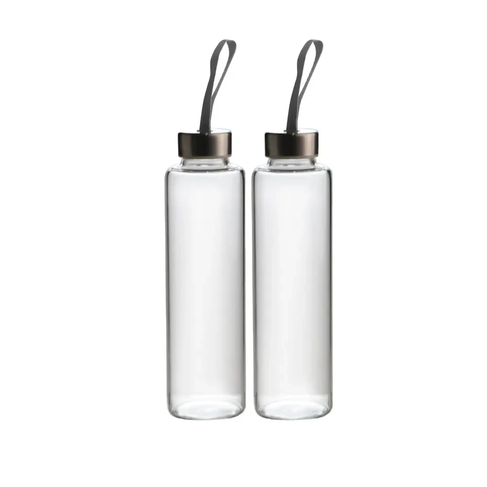 New Designs Various Eco Friendly Borosilicate Glass Water Bottle For Drinking 1