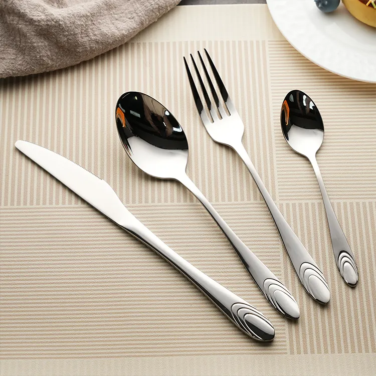 Crystal Houseware Black Flatware T-0453-S-L4 Black Flatwaredirectly Sale 2
