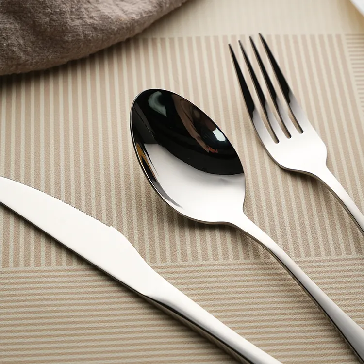 Crystal Houseware Black Flatware T-0453-S-L4 Black Flatwaredirectly Sale 6