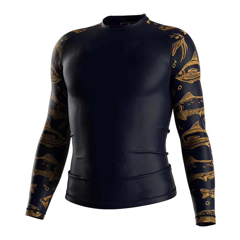 Camisa de surf personalizada - UPF50+ Protección UV, Protección para todo clima RG20 1