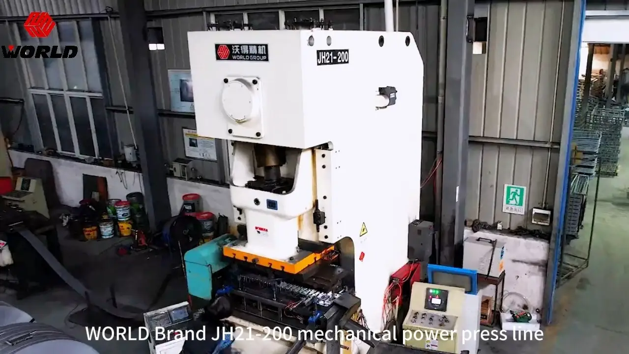 China Press machine - JH21-200 Ton Punching Press Machine 1