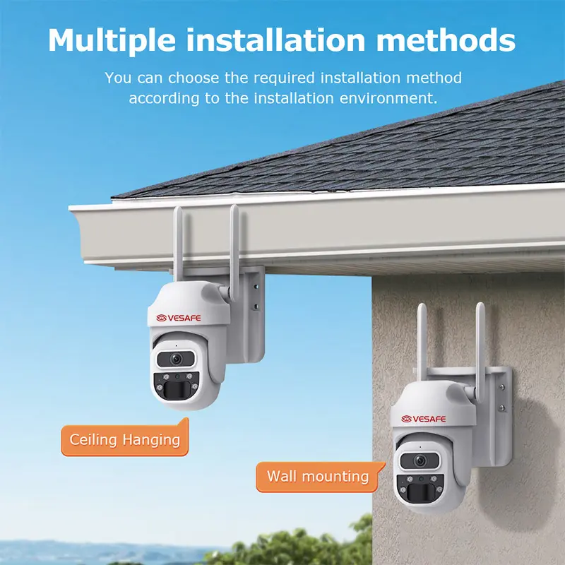 Modern 4g Solar Camera for Outdoor 6