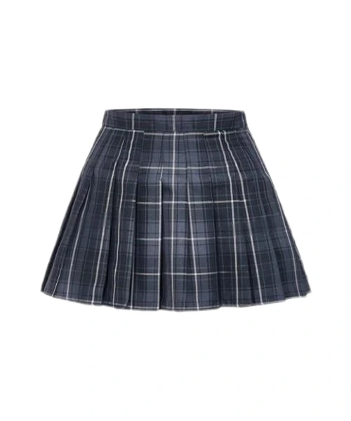 Women's Grid Campus Style Skirt for Fashionable Students and Professionals 1