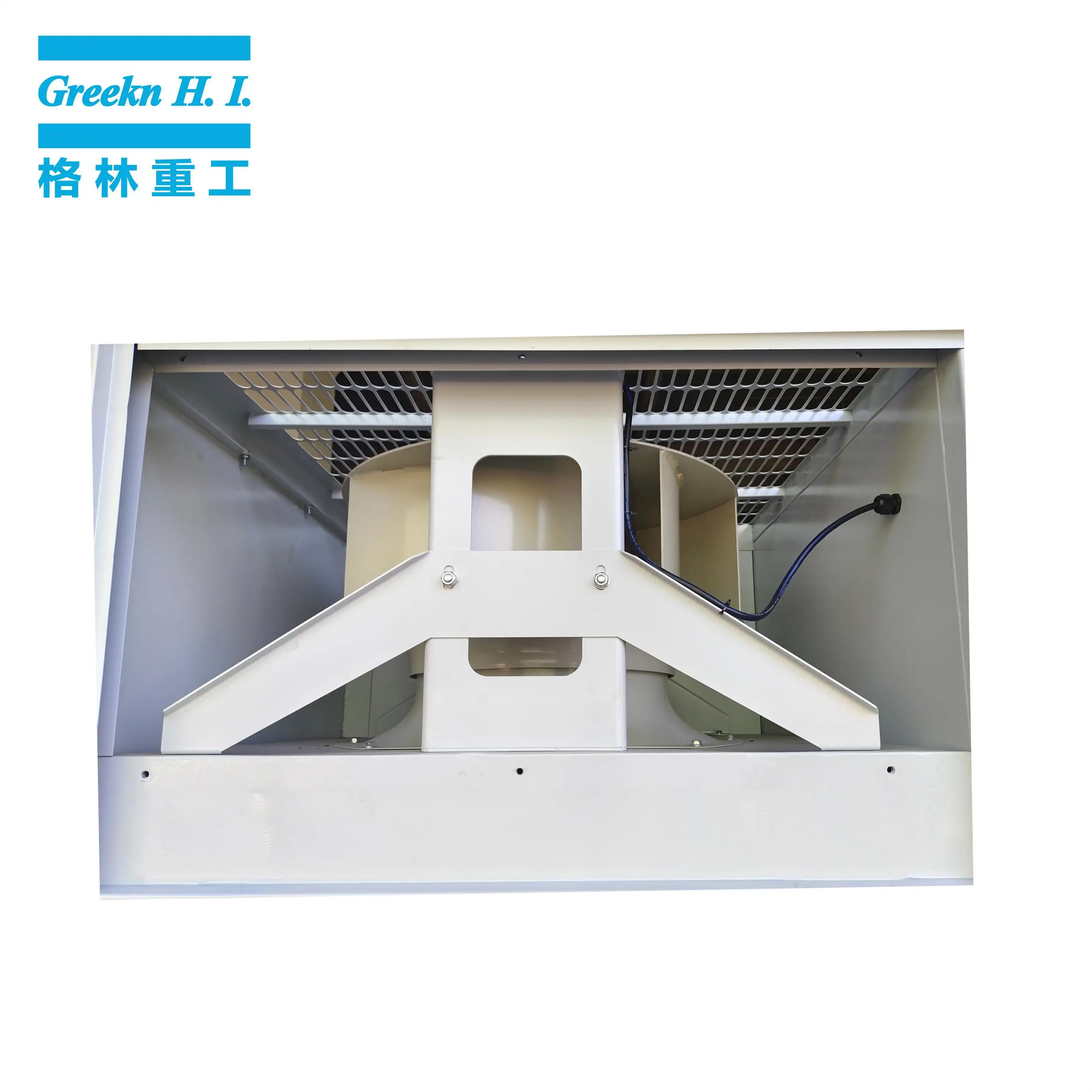 Greekn HI GA75 Fixed Speed Oil Flooded Screw Air Compressor With Centrifugal Fan 6