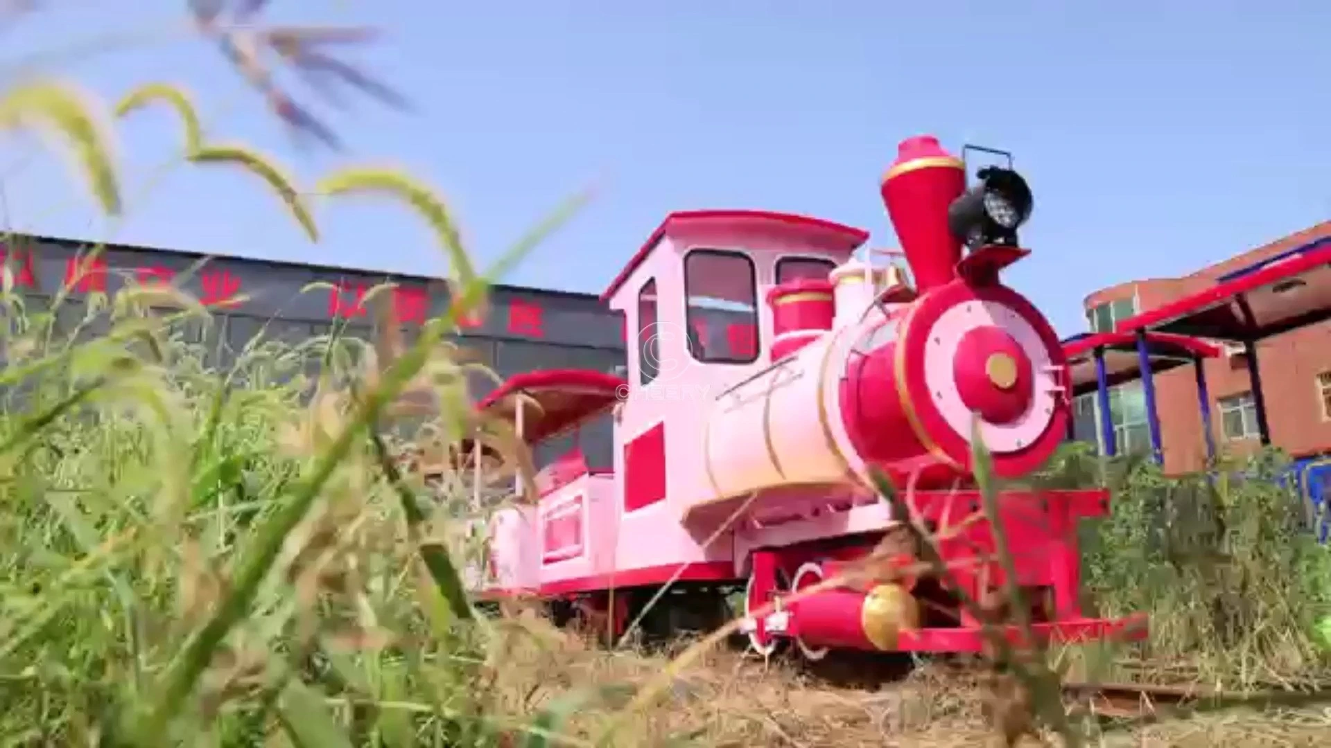 Interactive Track Train Rides System for Theme Parks and Attractions 1