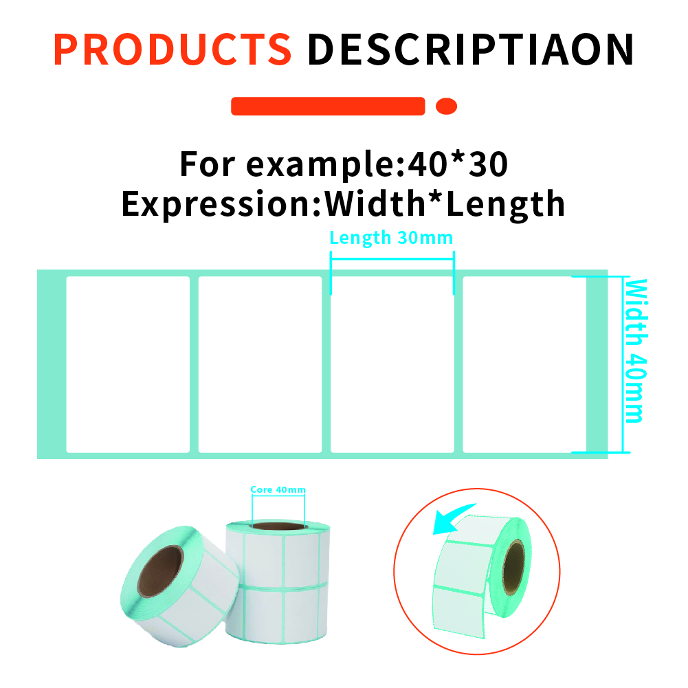 Scale Label Label Barcode Label Manufacturer Scale Label 4030 for Supermarket in US ...