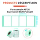 Barcode Paper Roll Size Waterproof/scratch Resistant/high Temperature Resistant/solvent Resistant/strong Adhesion by Easy Stick 5