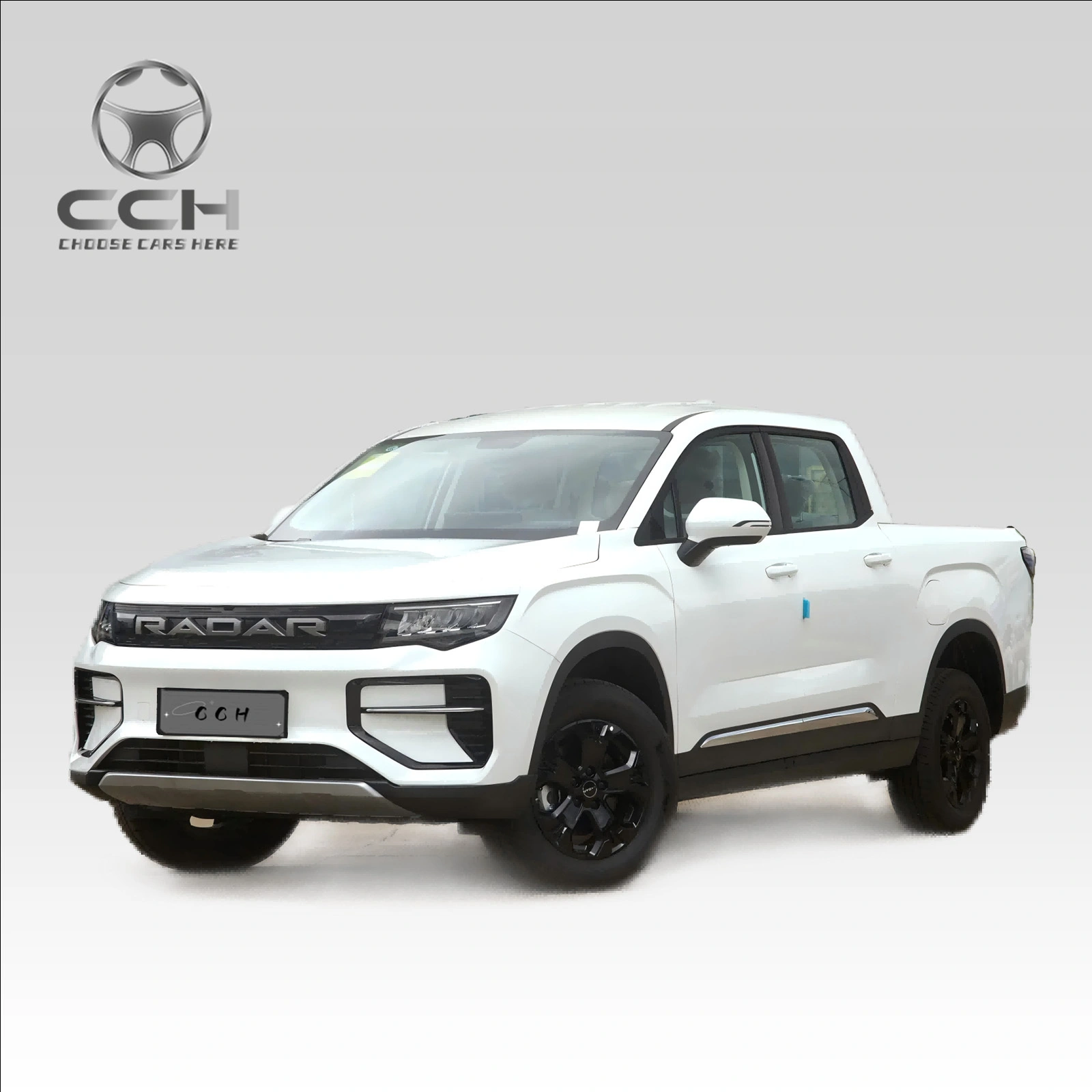 I-Radar Rd6 2024 ene-New Energy Vehicle pickup Range 520KM Long Range Ukushaja Ngokushesha 4x4 Awd Geely EV Truck ngentengo eshibhile 1