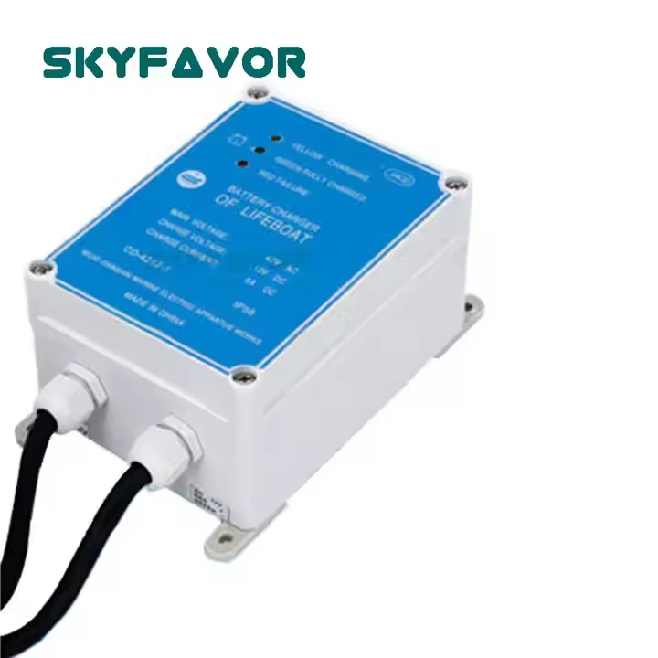 Chargeur de batterie professionnel pour bateau de sauvetage, étanche, automatique, 42Vac à 12Vdc, 5a, chargeur de batterie pour bateau de sauvetage marin 1