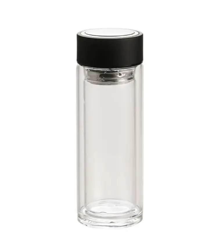 Crystal Houseware Glass Bottle with Straw +86 19198228137manufacturing 4
