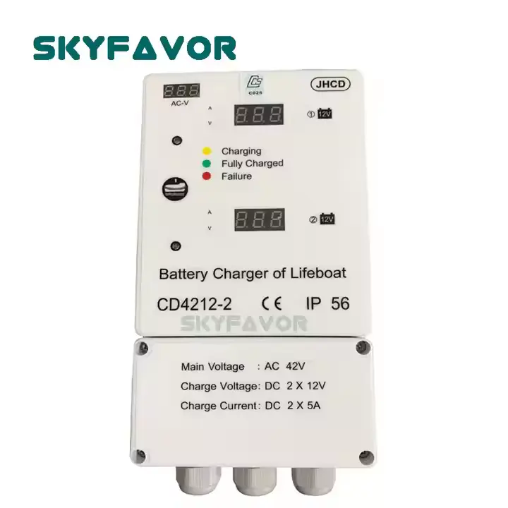 Lithium Battery Charger Marine by SKYFAVOR 2