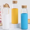 Custom Logo New Design Heat Resistant High Borosilicate Water Glass Bottle for Water Tea Drinks 3