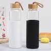 Custom Logo New Design Heat Resistant High Borosilicate Water Glass Bottle for Water Tea Drinks 5