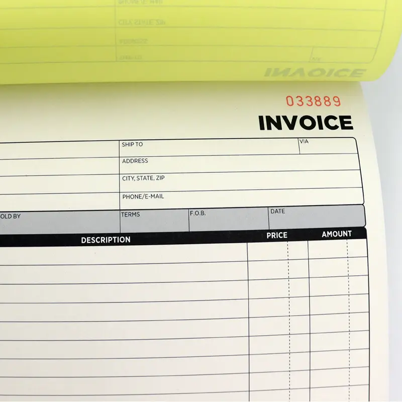 Kertas Duplikat Tanpa Karbon - - YUEFU 2