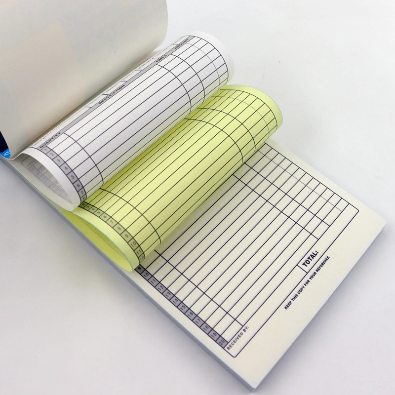 Custom Printed Carbonless Cash Receipt Book Invoice - High Quality Carbonless Printing 1