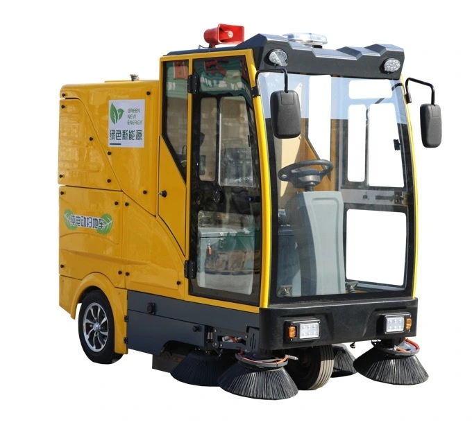C18 Driver Type Garbage Bin Sweeper 1