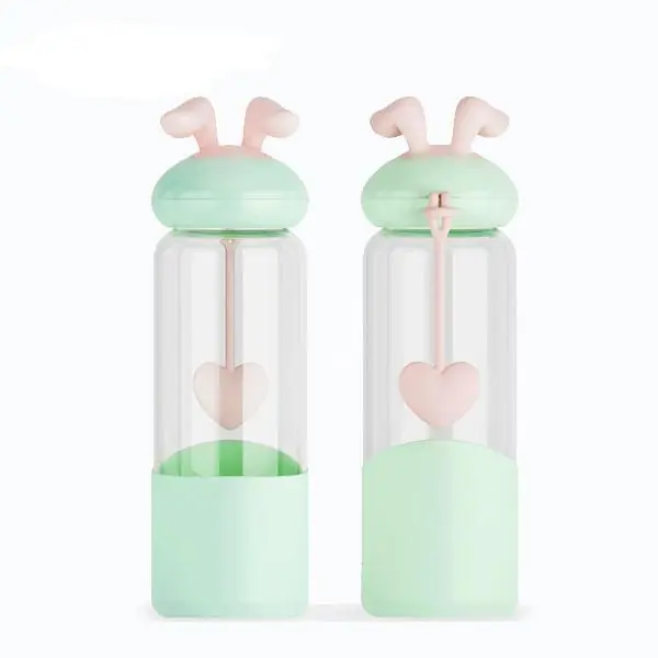 Factory Custom 350ml Cute Glass Bottle Gift Box Promotion 2024 With Oilcrystal Glass Bottle Kitchen 1