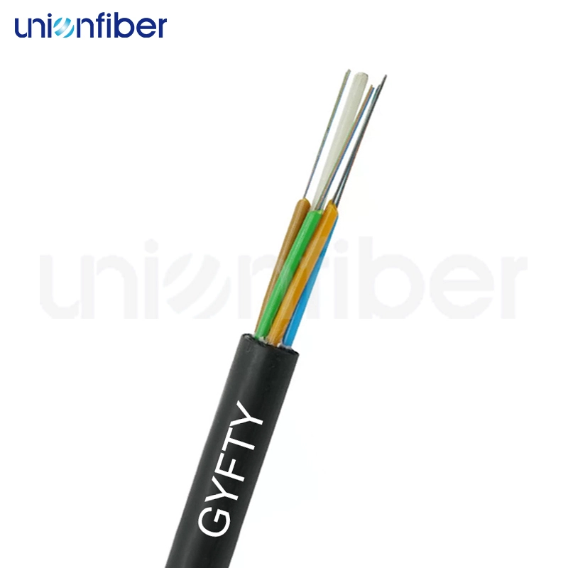 Outdoor Non Metallic Stranded Anti Rodent 12 24 core GYFTY Fiber Optic Cable 1