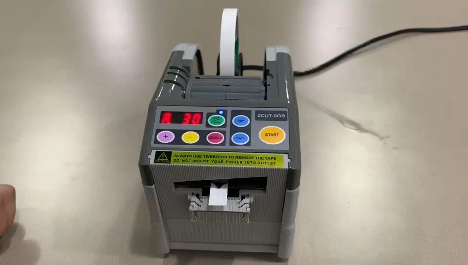 2024 High Quality ZCUT-9GR Automatic Tape Cutting Machine Auto Tape Dispenser 1