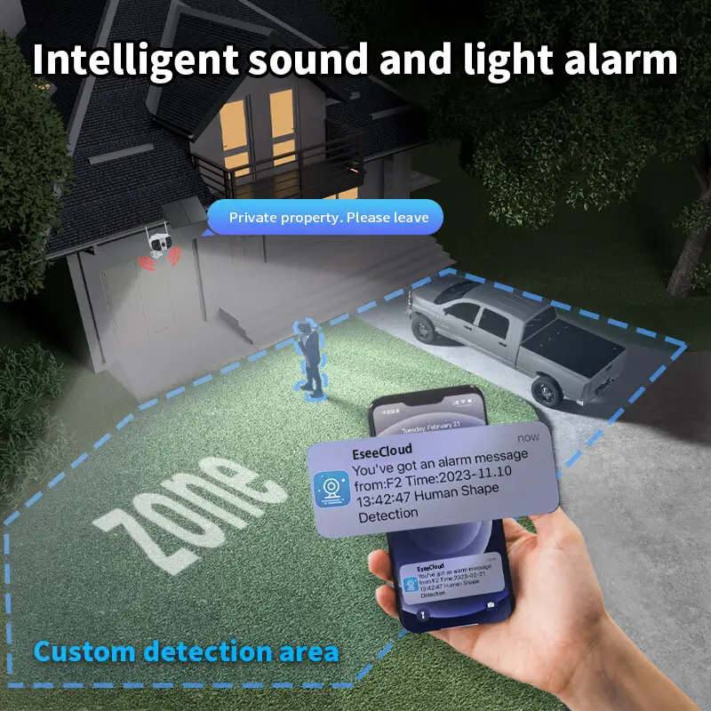 Professional Sim Card Solar Security Camera Price List 6