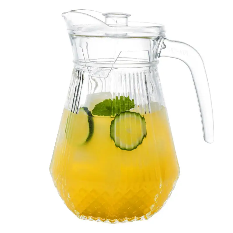 For Office Glass Jugs for Sale Transparent by Crystal Houseware 6