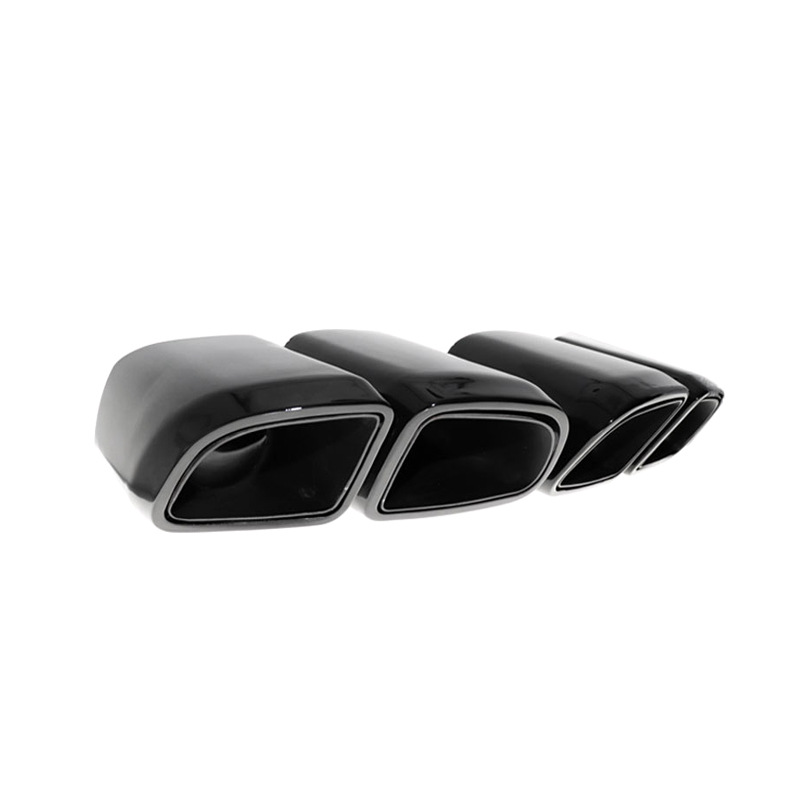 Exhaust Pipe Tail Throat For Porsche Cayenne Macan Upgraded 2014-2017 4
