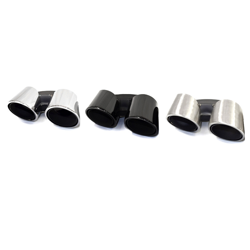 Car Styling Exhaust Pipe For Porsche Panamera Muffler Tip 17-20 1