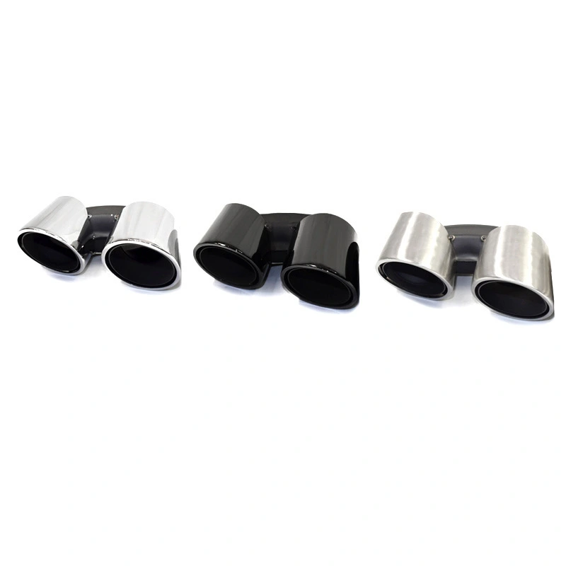 Car Styling Exhaust Pipe For Porsche Panamera Muffler Tip 17-20 1