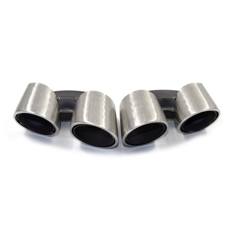 Car Styling Exhaust Pipe For Porsche Panamera Muffler Tip 17-20 2