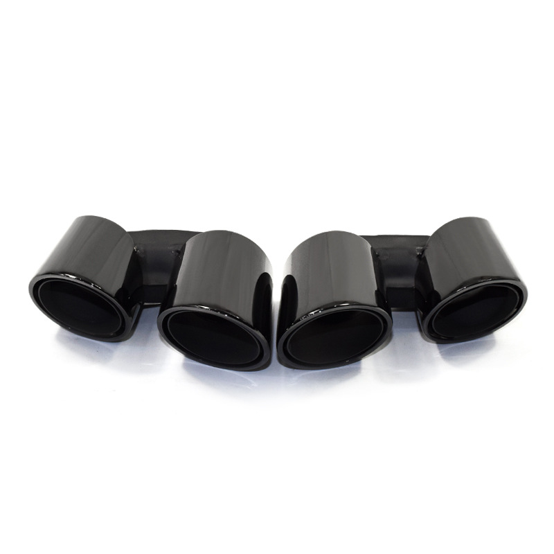 Car Styling Exhaust Pipe For Porsche Panamera Muffler Tip 17-20 4