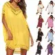 For Outdoor Womens Beach Cover Ups Plus Size by Yimei Garment 2