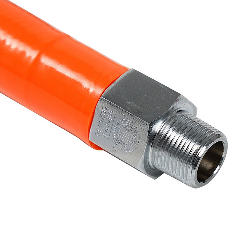 Kit de manguera para cocina de gas de 60 pulgadas con 2 codos, válvula de paso total, diámetro de 3/4'' (Qd3460) 6