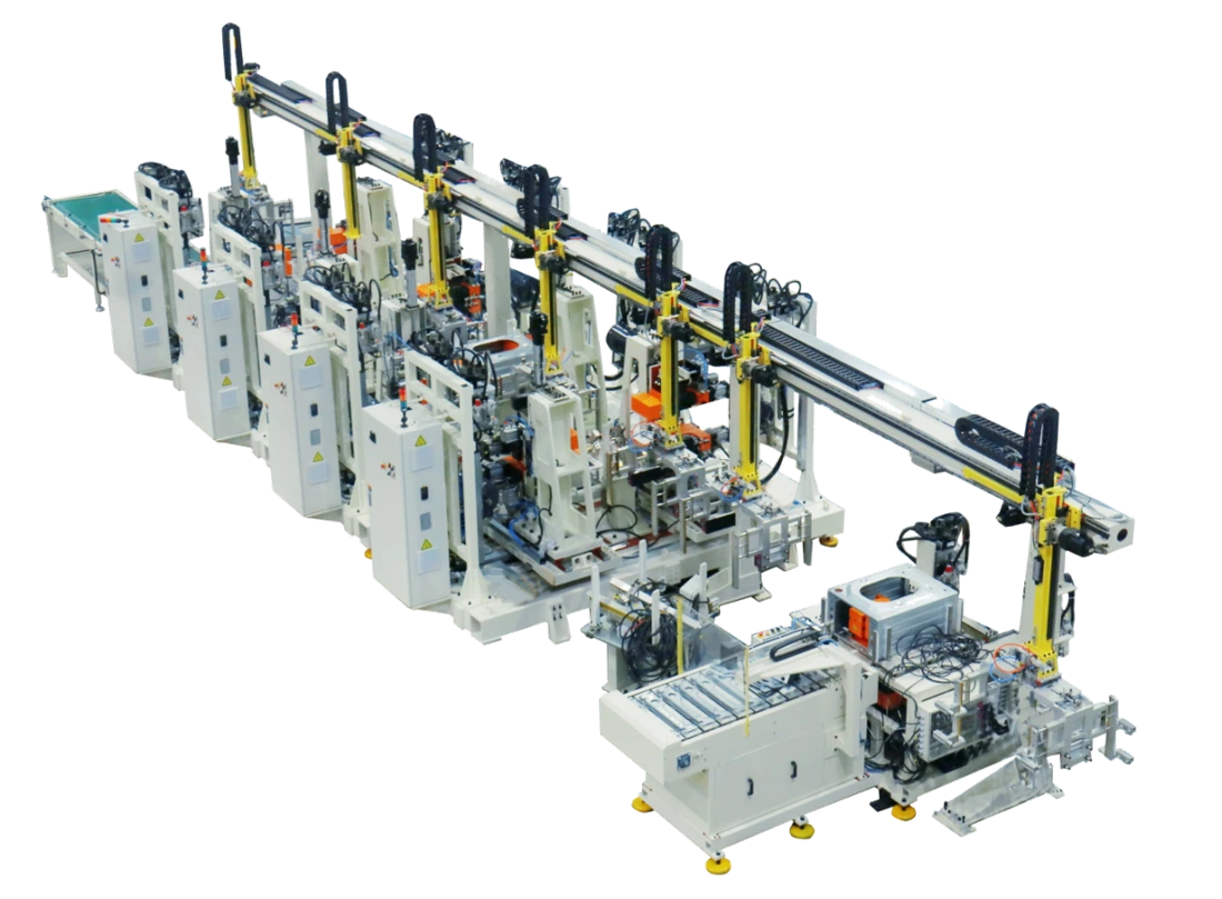 Automatic Clinching Production Line For Drum Washing Machine 1