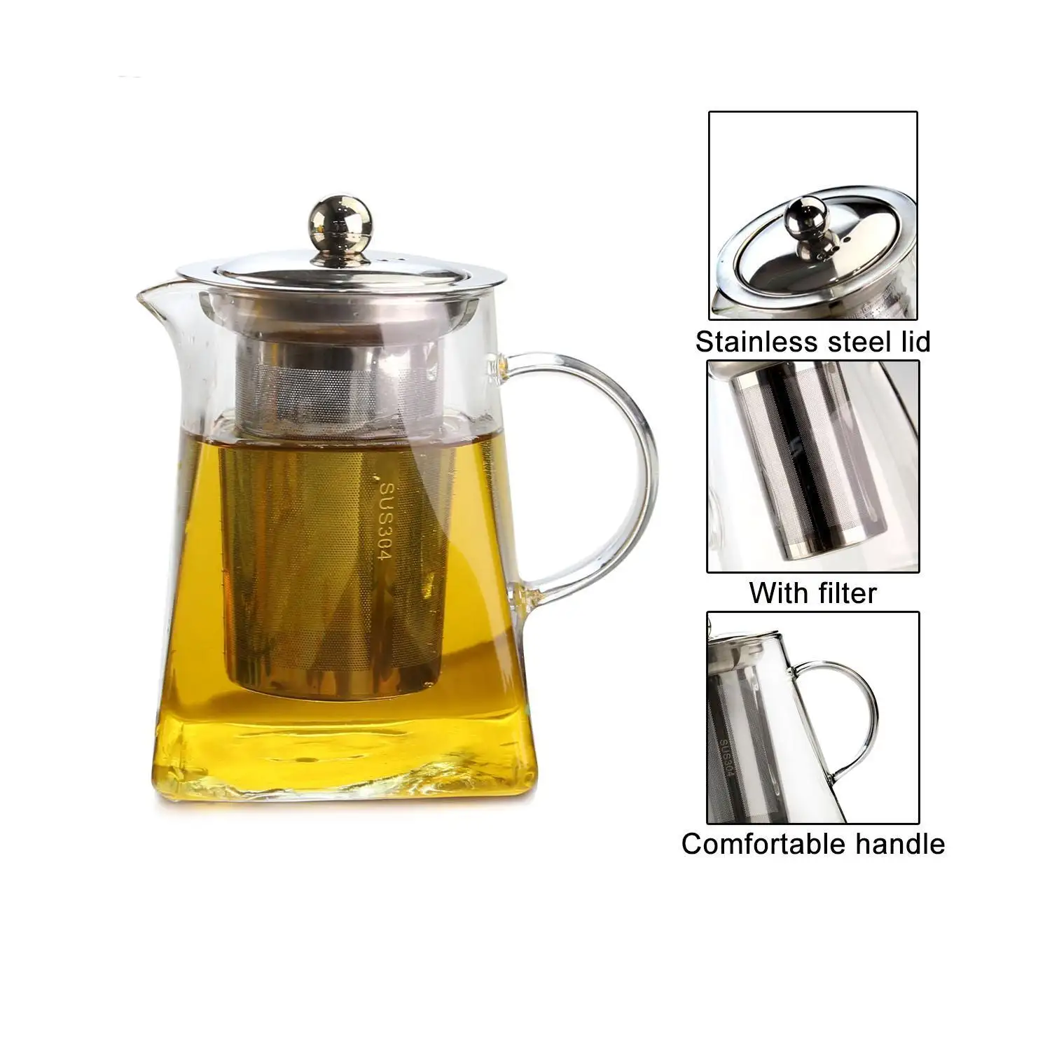 For Home Use Catering Glassware High Borosilicate Glass by Crystal Houseware 6