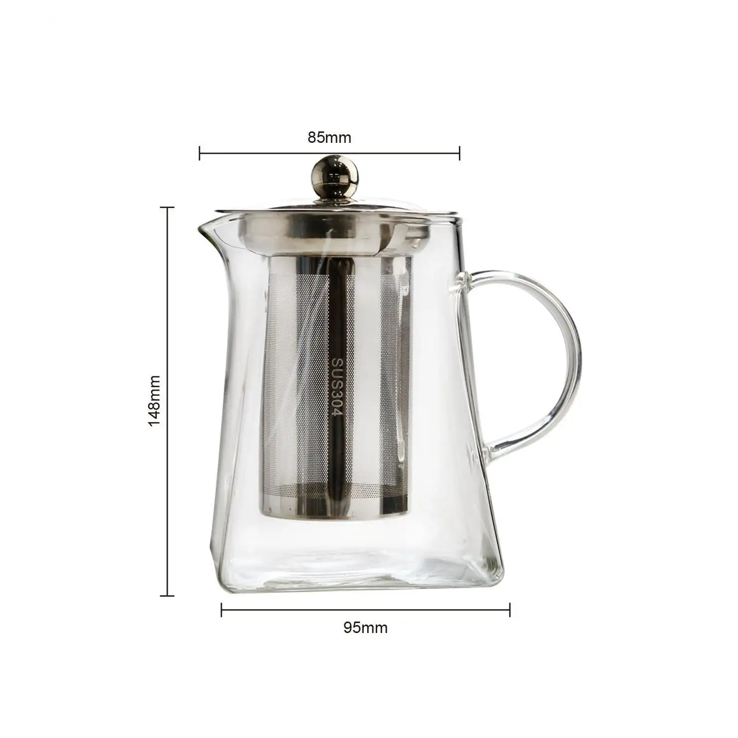 For Home Use Catering Glassware High Borosilicate Glass by Crystal Houseware 5