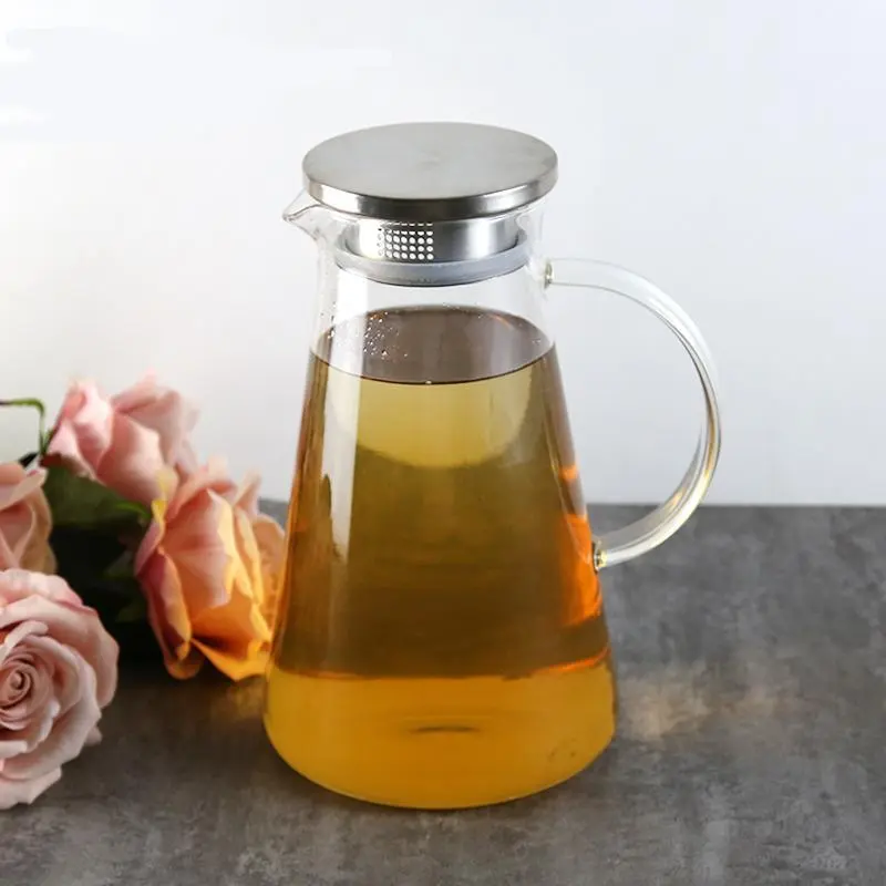 Mặt hàng khuyến mãi Bình thủy tinh Borosilicate cao 1800ml & Bình thủy tinh có nắp 1