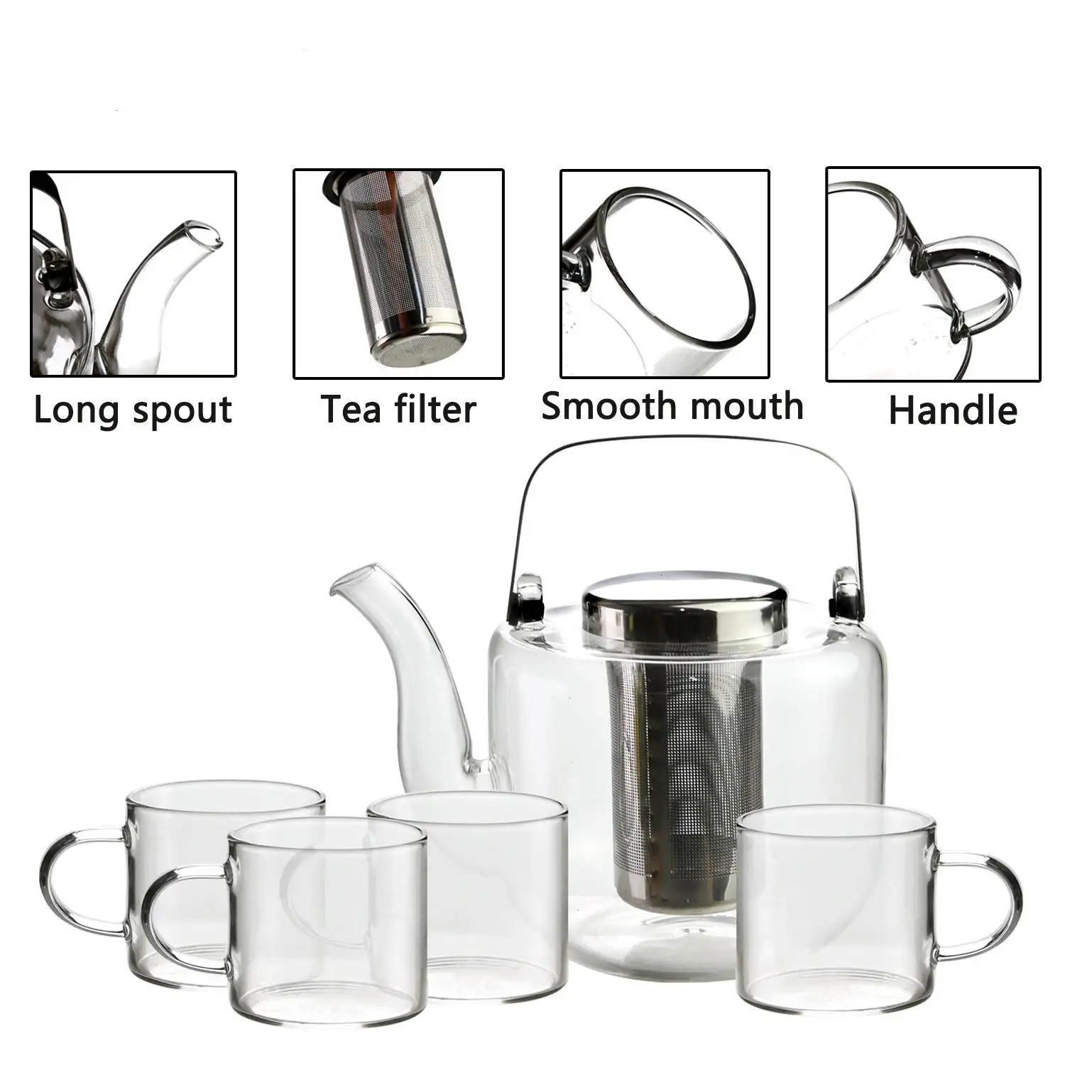 Low-Cost Amber Drinking Glasses with Custom Services for Office 5