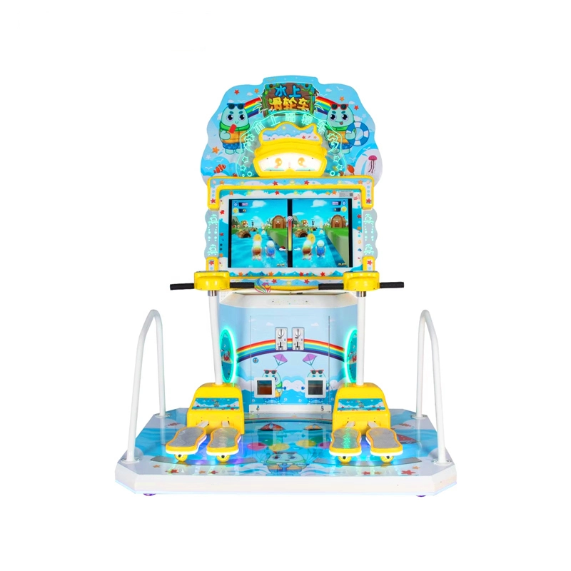 Children's Scooter Game Machine Video Entertainment Equipment Indoor Sports Skateboard Simulator Game Machine in Amusement Mall 1