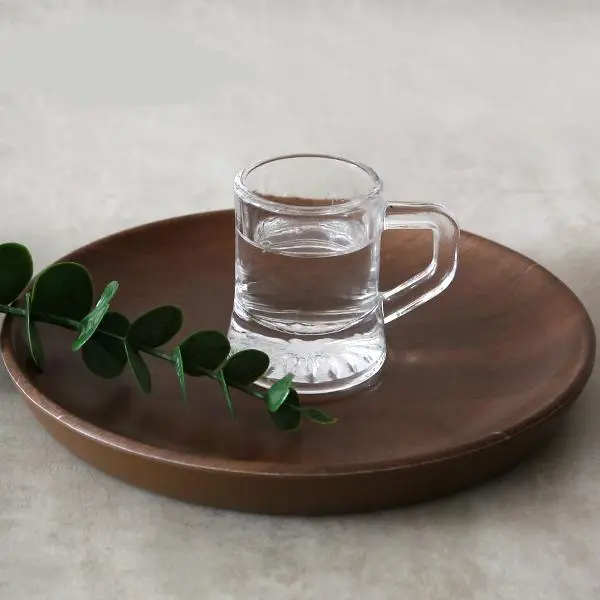 30ML Mini Liquor Shooter Glass Cup for Strong Vodka Vivid Colors Painting Custom Logo Rain Forest Shot Glasses 1 and 2 OUNCE 1
