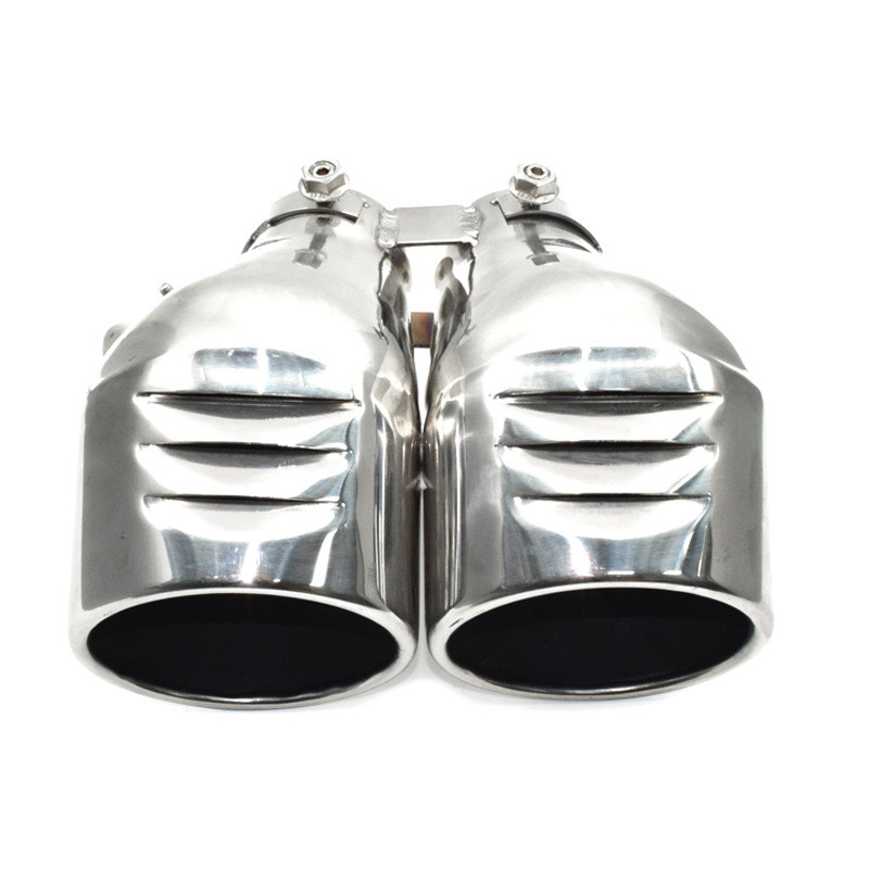 Stainless Steel Exhaust Pipe Tip For Mercedes Benz W203 C Class C200 5