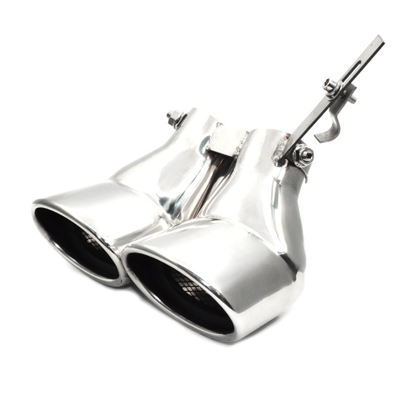 Stainless Steel Exhaust Pipe Tip For Mercedes Benz W203 C Class C200 2