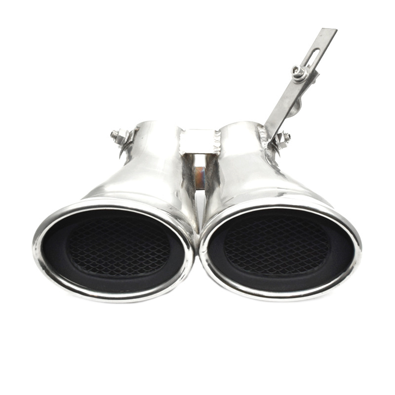 Stainless Steel Exhaust Pipe Tip For Mercedes Benz W203 C Class C200 3